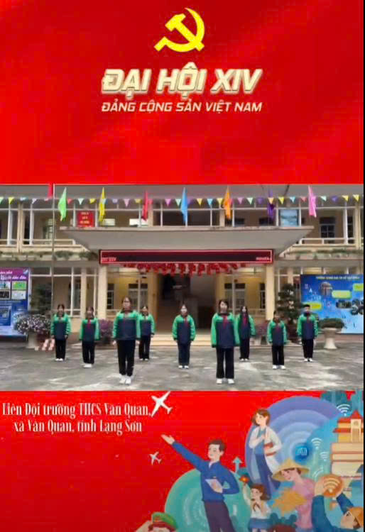 Vũ điệu "Hiệu triệu trái tim"- Khi sức trẻ hòa nhịp cùng nhịp đập đất nước❤  Liên Đội trường THCS Văn Quan, xã Văn Quan, tỉnh Lạng Sơn🥰 Nhiệt liệt chào mừng Đại Đảng toàn quốc lần thứ XIV🥰